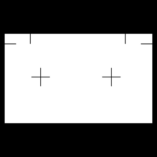 Foam Inserts | 57x41x11mm Foam Pad to Fit Size 2 Nazca EcoPostal Universal Box (Pack of 50)