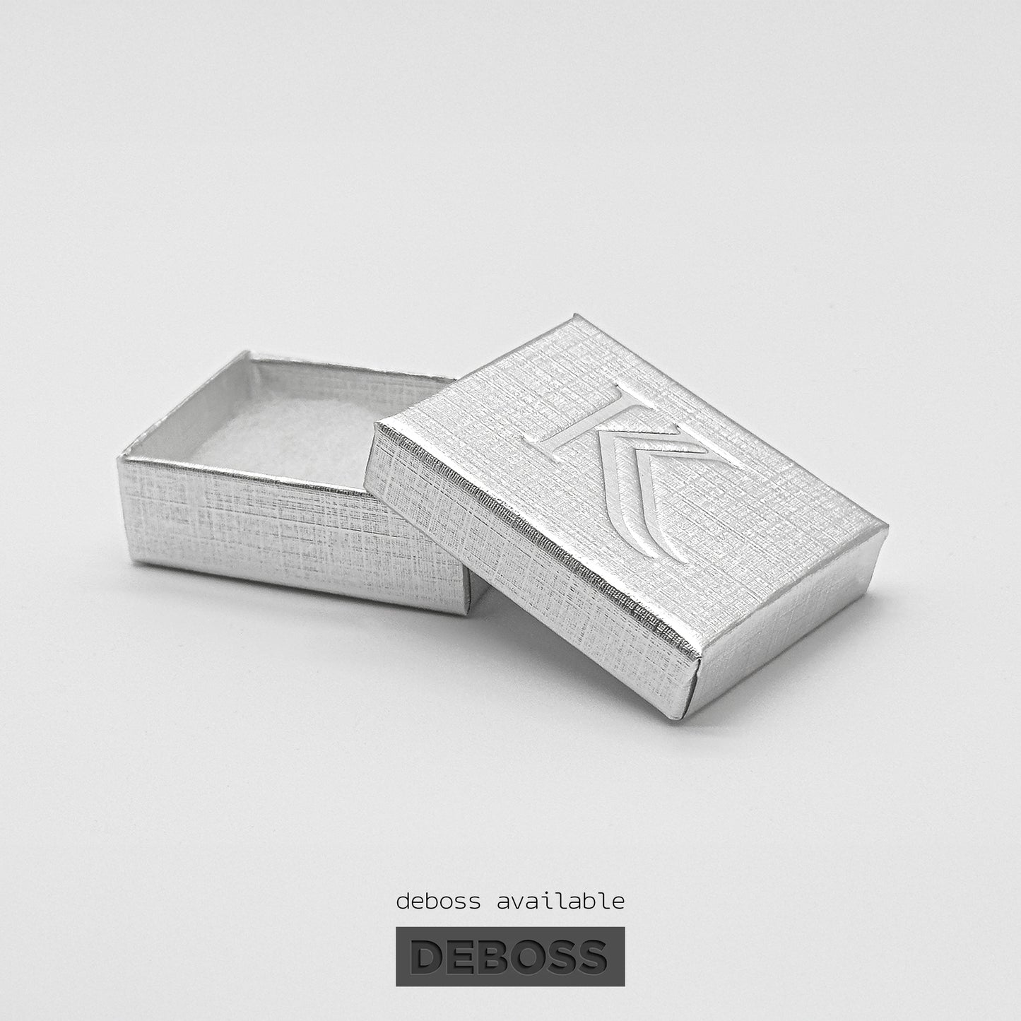 Textured Foil Silver Universal Postal Box (Pack of 100)