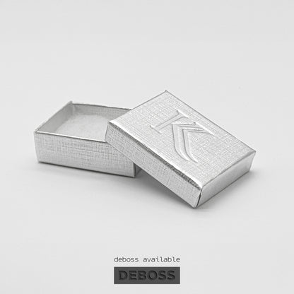 Textured Foil Silver Universal Postal Box (Pack of 100)