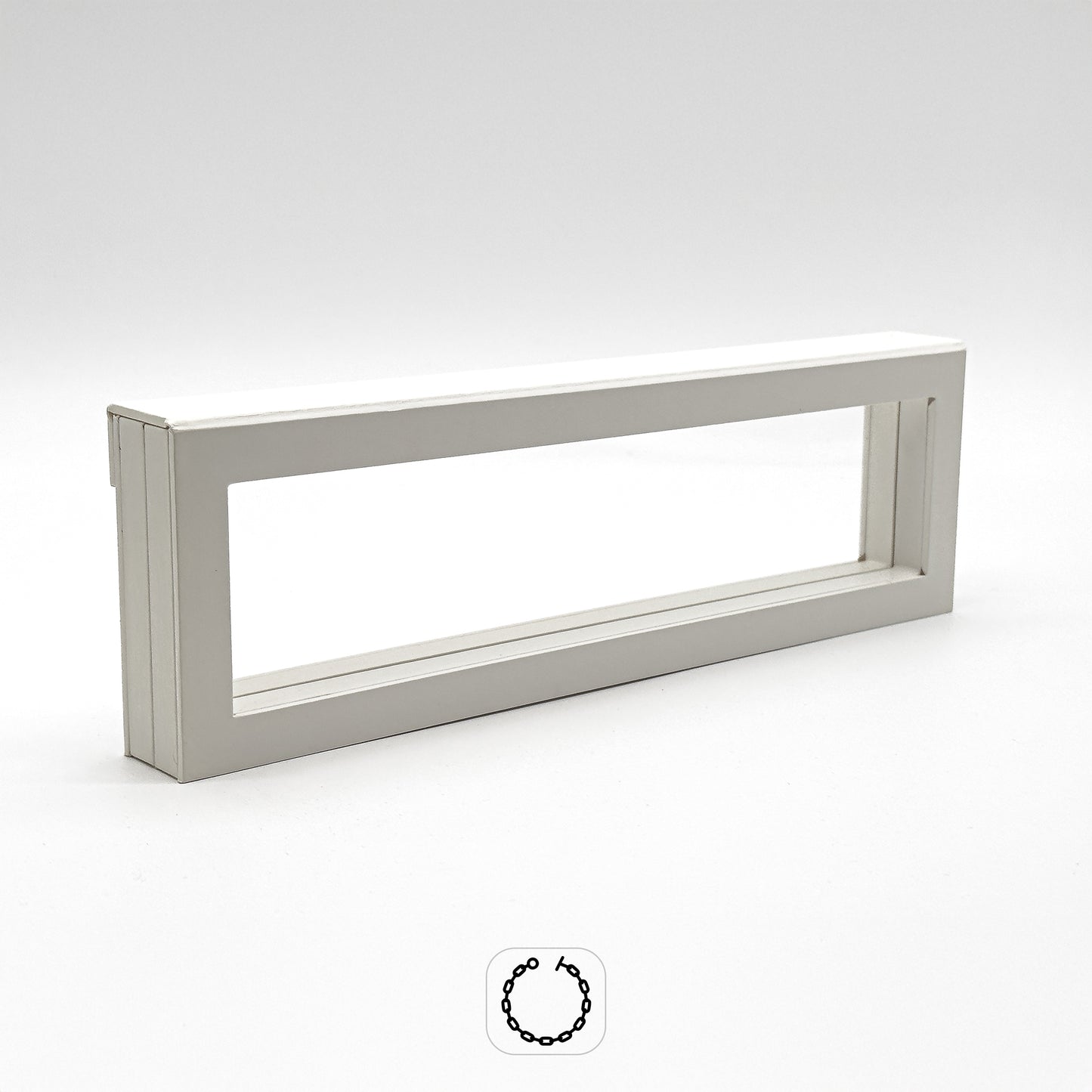 Cairo | White Floating Frame Bracelet Case (Pack of 1)