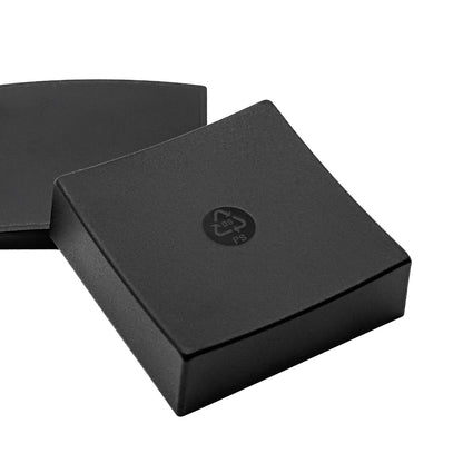 Futura | Eco-Plastic 60x60mm Universal Box, Innovative & Recyclable | Affordable Packaging (Pack of 100)