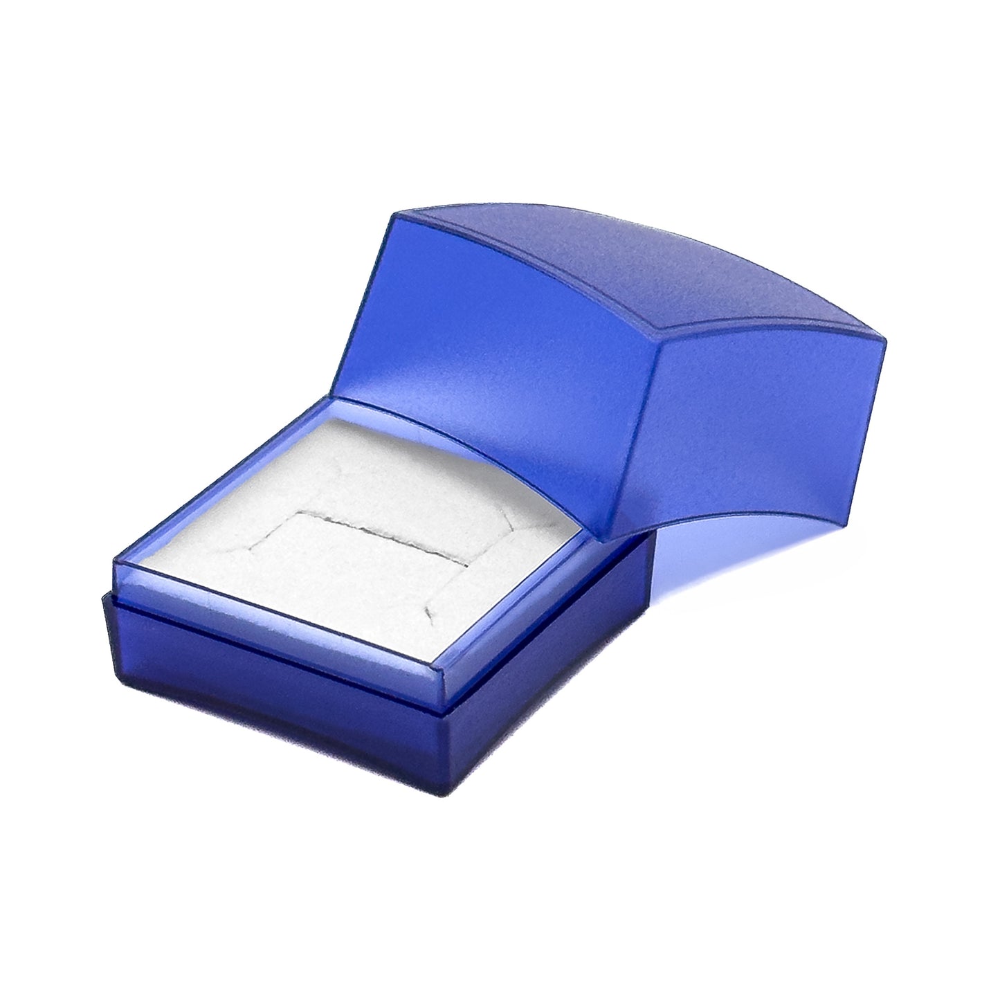 Futura | Eco-Plastic Ring Box, Innovative & Recyclable | Affordable Packaging (Pack of 100)
