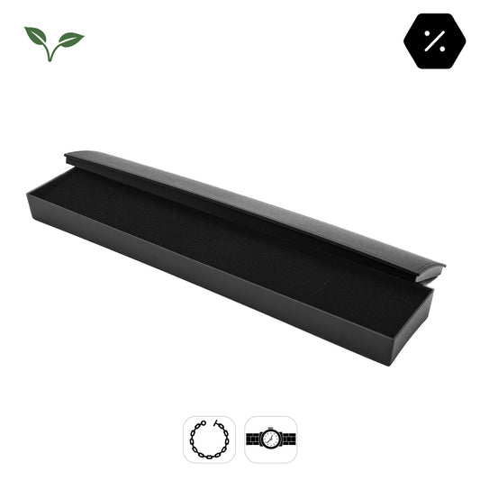 Futura | Eco-Plastic Watch/Bracelet Box, Innovative & Recyclable | Affordable Packaging (Pack of 50)