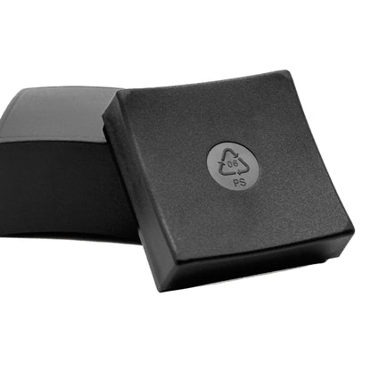 Futura | Eco-Plastic Ring Box, Innovative & Recyclable | Affordable Packaging (Pack of 100)