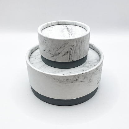 Luxury Marble Cylindrical Gift Box (Pack of 10)