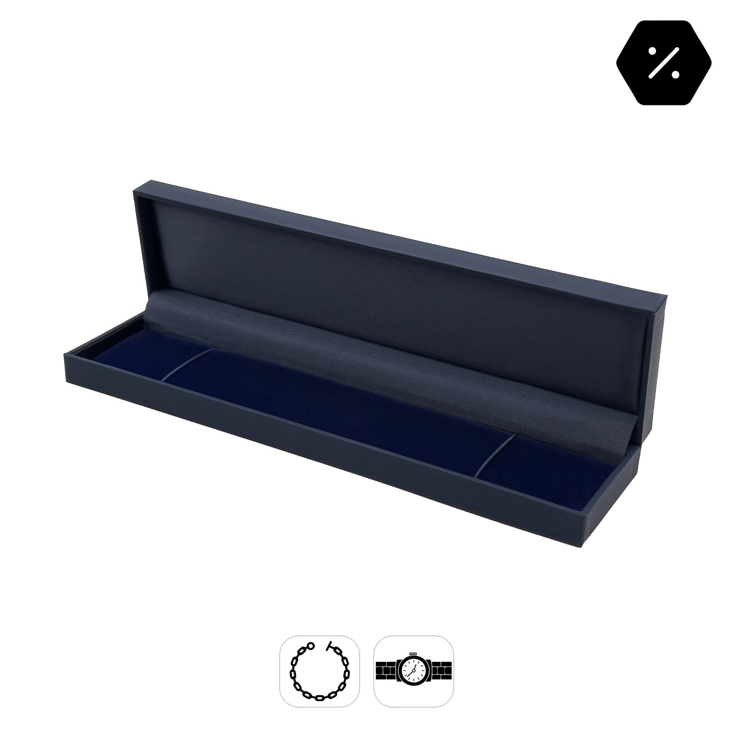 Harmony Plus | Elegant Soft-Touch Bracelet Case | Affordable Packaging (Pack of 12)