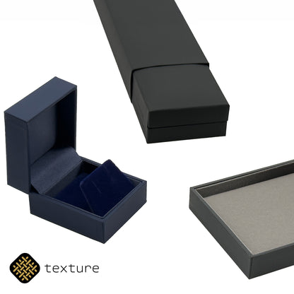 Harmony Plus | Elegant Soft-Touch Ring Case | Affordable Packaging (Pack of 12)