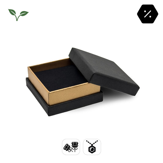 Havana Small Universal | 56x58x27mm Eco Shoulder Box in Antique Gold & Space Grey (Pack of 24)