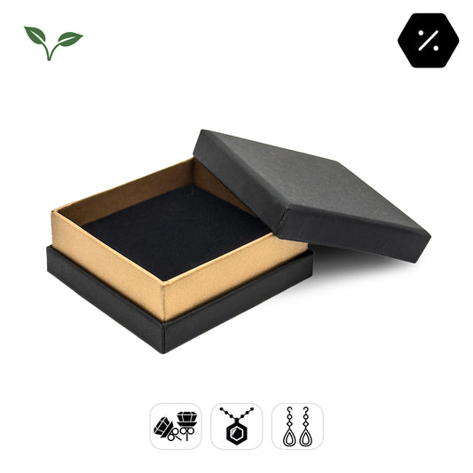 Havana Medium Universal | 64x70x28mm Eco Shoulder Box in Antique Gold & Space Grey (Pack of 24)