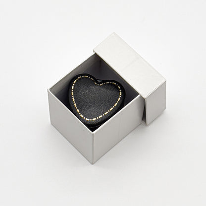 Venice | Classic Heart-Shaped Ring Case with Gold Clasp (Pack of 6)