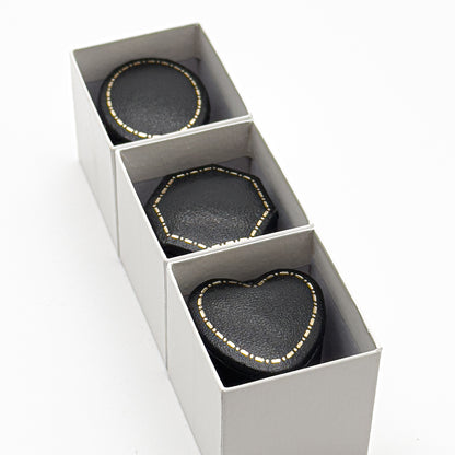 Venice | Classic Oval-Shaped Ring Case with Gold Clasp (Pack of 6)