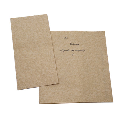 Premium Parchment Valuation for Insurance Forms | 100 x A4 Forms with Envelopes | Jewellers' Essentials