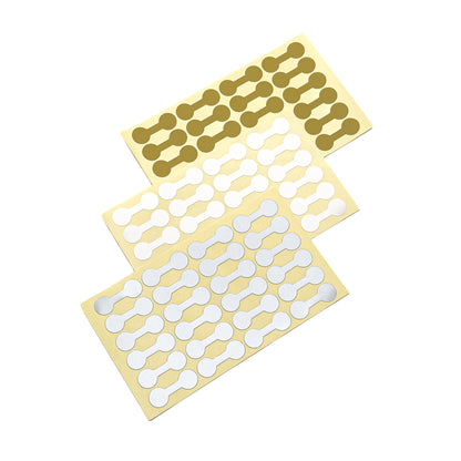 Dumbbell-Shaped Self-Adhesive Pricing Labels | Jewellers' Essentials (Pack of 144)