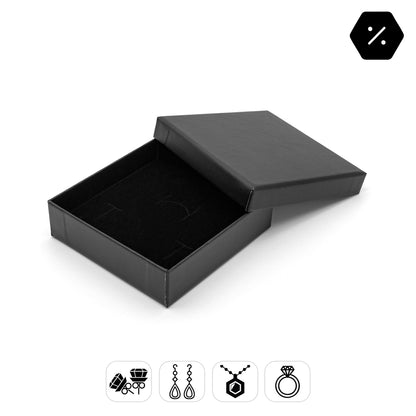 PureBox | Laminated Matt Soft-Touch Card Universal Box, 80x80mm (Pack of 100)