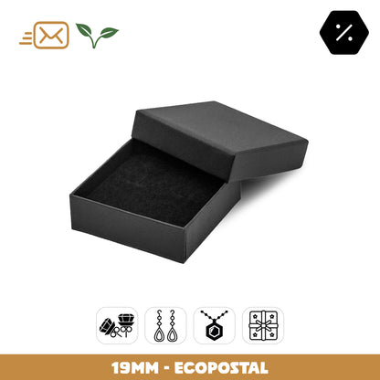 65x65x19mm Lima EcoPostal | Medium Universal Jewellery & Gift Box | Letterbox-Friendly Packaging (Pack of 100)