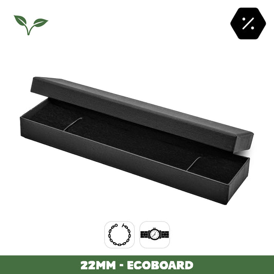 210x50x22mm Lima EcoBoard | Bracelet / Thin Watch Box | Sustainable Packaging (Pack of 20)