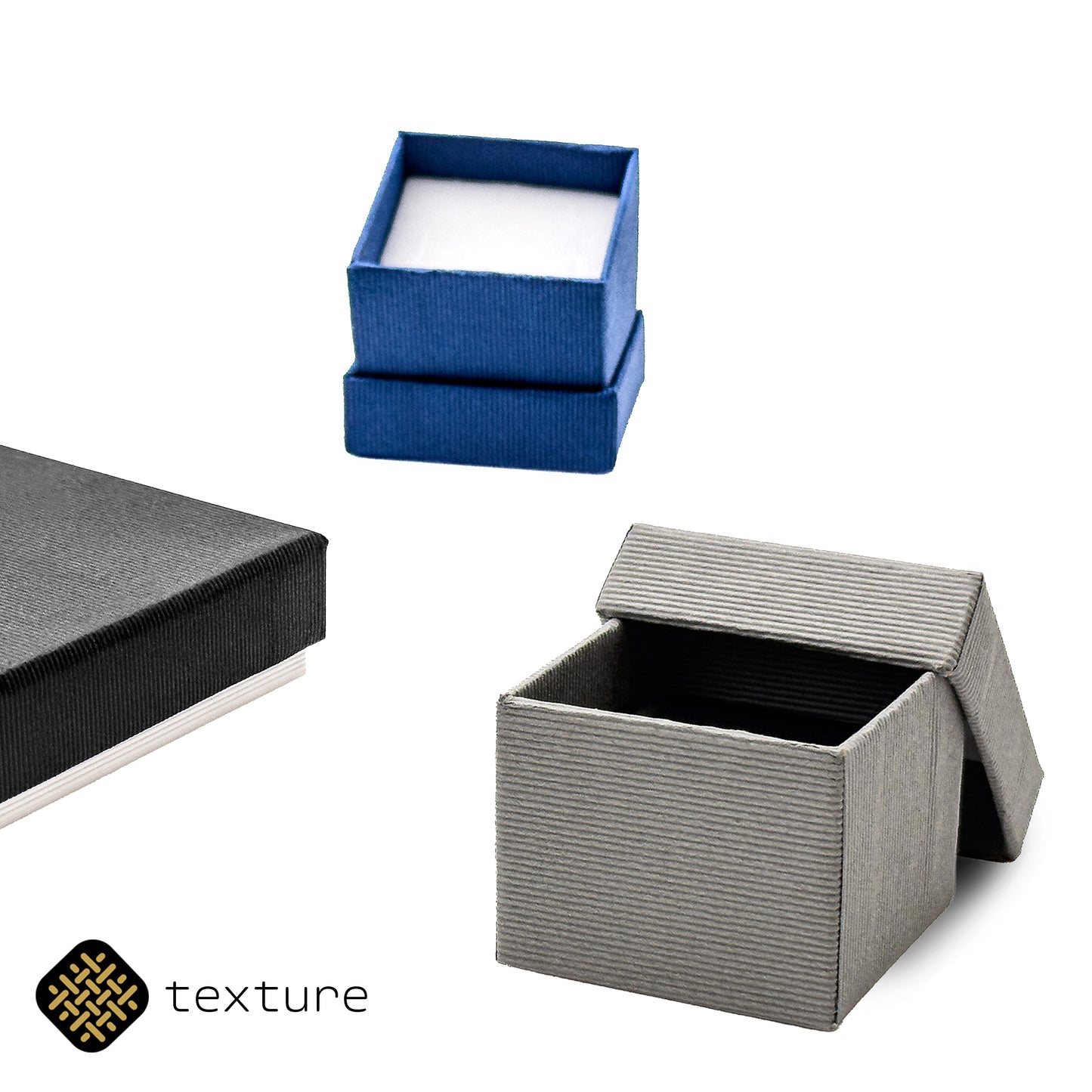 32mm Lima EcoBoard | Ring Box | Sustainable Packaging (Pack of 50)