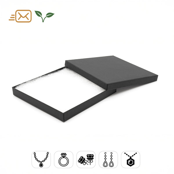 Lyon Postal | Matt Black Eco-Postal Universal Gift Set Box 150x150x18mm (Pack of 30)