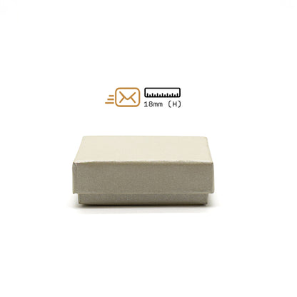 Lyon Postal | Ultra-Slim Universal Box, Pale Champagne (Pack of 100)