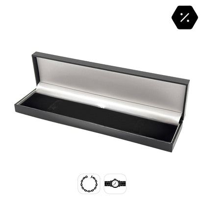 Marham Plus Bracelet | Traditional Leatherette Case with Velveteen Interior (Pack of 10)