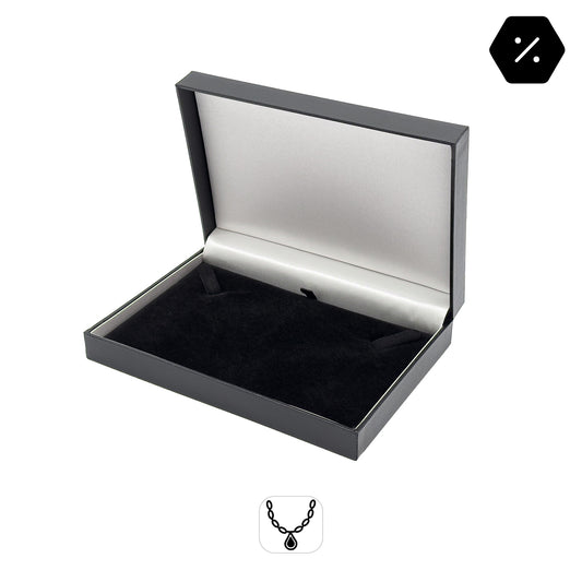 Marham Plus Landscape Necklace | Traditional Leatherette Case with Velveteen Interior (Pack of 6)