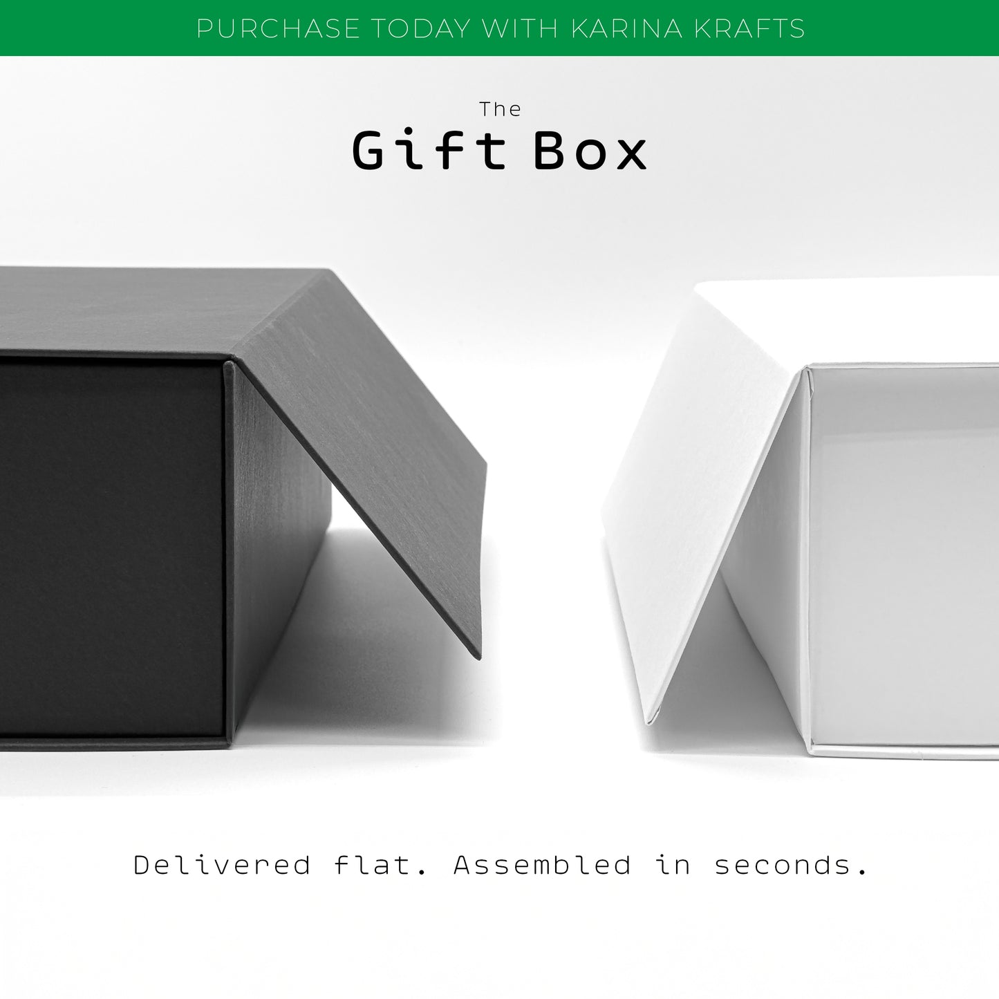 The Gift Box | Magnetic Folding Box for Gifts & Hampers