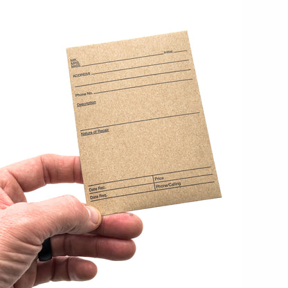 Printed Manilla Repair Envelopes | Jewellers' Essentials (Packs of 100-1000)