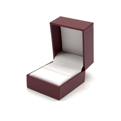 Marham Plus | Traditional Plain Leatherette Ring Case (Pack of 20)