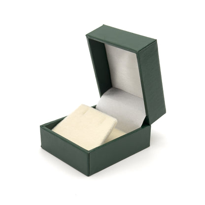 Marham Plus | Traditional Plain Leatherette Stud Earring Case (Pack of 20)