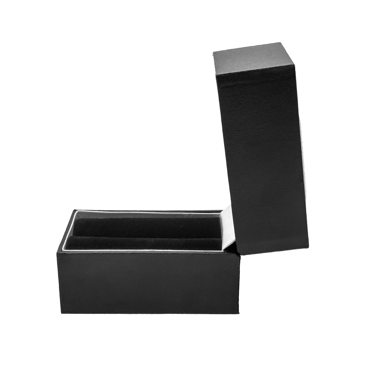 Marham Plus Flip Bangle | Traditional Black Leatherette Case with Velveteen Interior (Pack of 10)