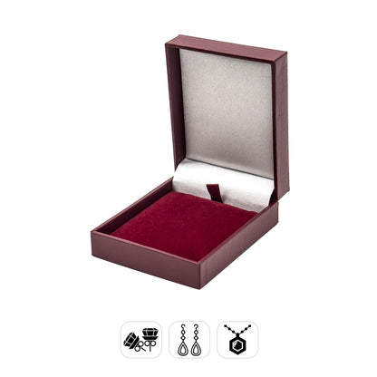 Vintage Burgundy Leatherette Cases for Traditional Jewellery | 15% Marham Classic Range