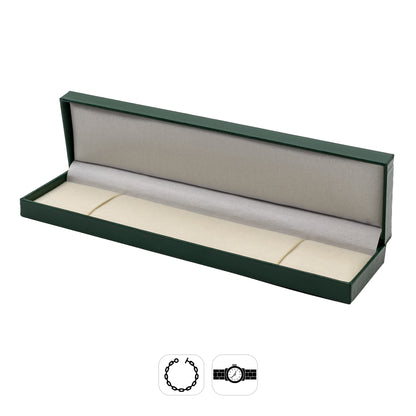 Vintage Green / Cream Leatherette Cases for Traditional Jewellery | 15% Marham Classic Range