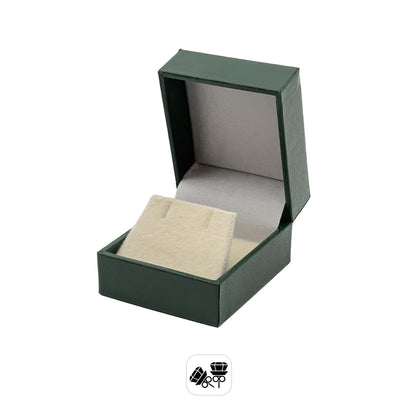 Vintage Green / Cream Leatherette Cases for Traditional Jewellery | 15% Marham Classic Range