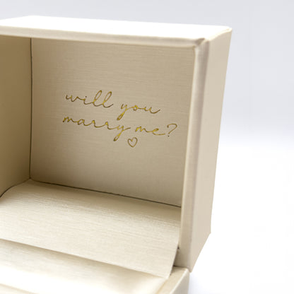 "Will You Marry Me?" Premium Ring Cases (Pack of 6)