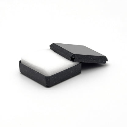 Sparkle | Glittered Small Plastic Universal Box, 40x40mm (Pack of 96)