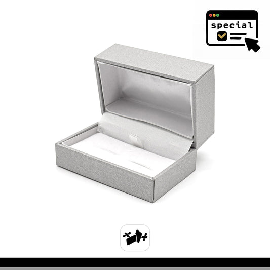 Milano Argent Silver (Special Order) | Cufflink Case (Pack of 12)