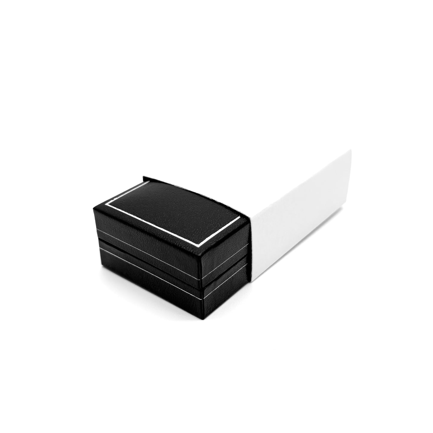 Milano Silver | Leatherette Mini Pendant Case - Silver Profiling (Pack of 12)