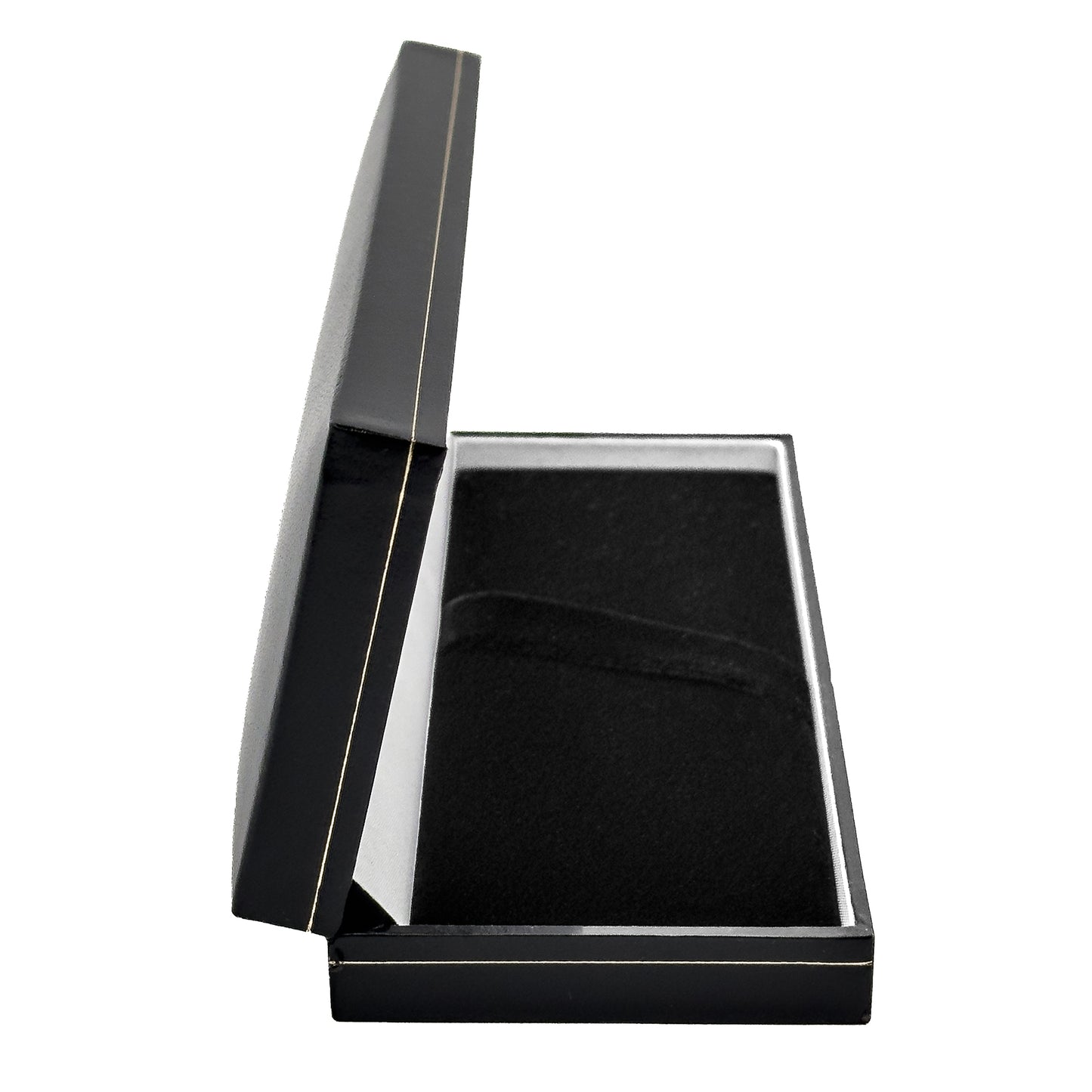 Modish | Luxury Parker Jotter Pen Case | Black Leatherette with Gold Tooling (Pack of 6)