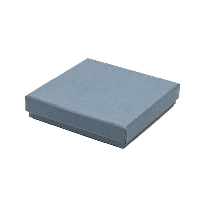 Moonlight Blue Eco/Postal-Friendly Universal Gift Box with Reversible Foam Insert, 90x90mm (Pack of 50)