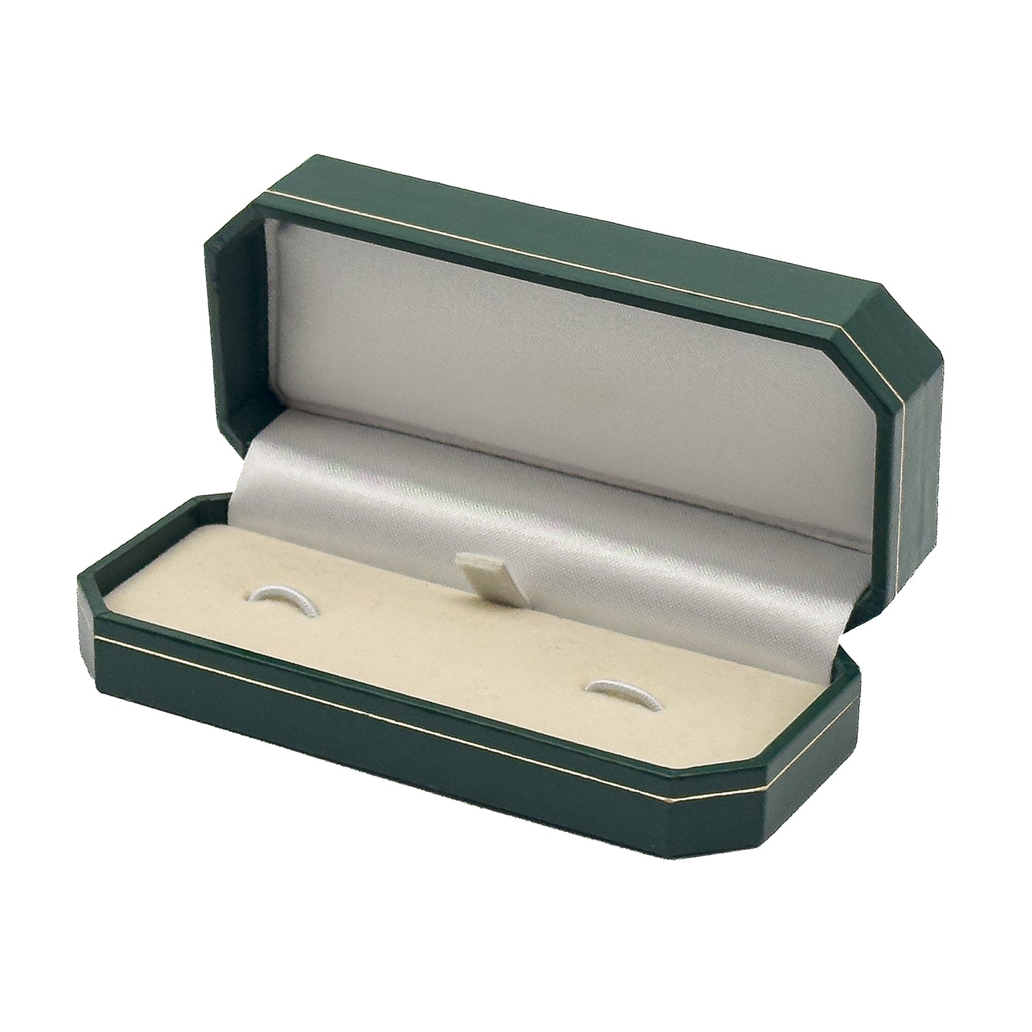 Mystique | Vintage Leatherette Cufflink Case with Gold Tooling (Pack of 12)