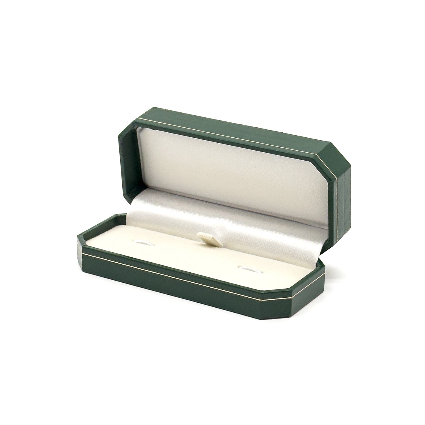 Mystique | Vintage Leatherette Cufflink Case with Gold Tooling (Pack of 12)