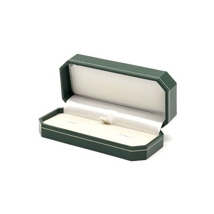 Mystique | Vintage Leatherette Cufflink Case with Gold Tooling (Pack of 12)