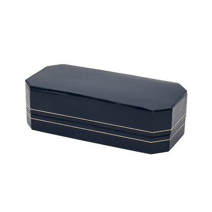 Mystique | Vintage Leatherette Cufflink Case with Gold Tooling (Pack of 12)