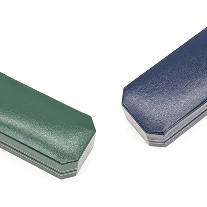 Mystique | Vintage Leatherette Cufflink Case with Gold Tooling (Pack of 12)