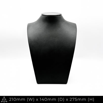 Neck Display Bust for Collars and Necklaces | 3 Sizes of Black / White