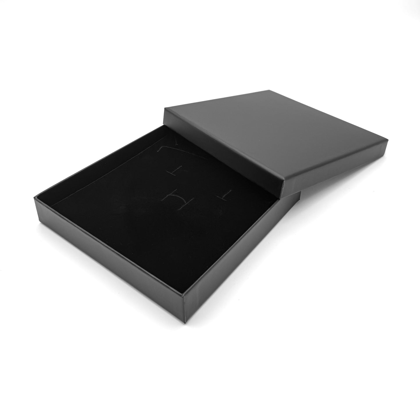 PureBox | Laminated Matt Soft-Touch Card Necklace Box (Pack of 10)