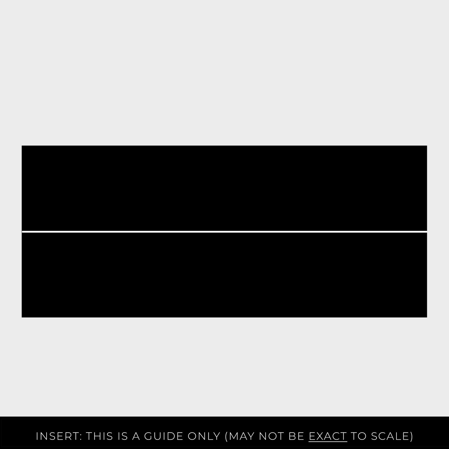 Nuance | Textured Black Leatherette Double Ring Case for Wedding Bands (Pack of 12)