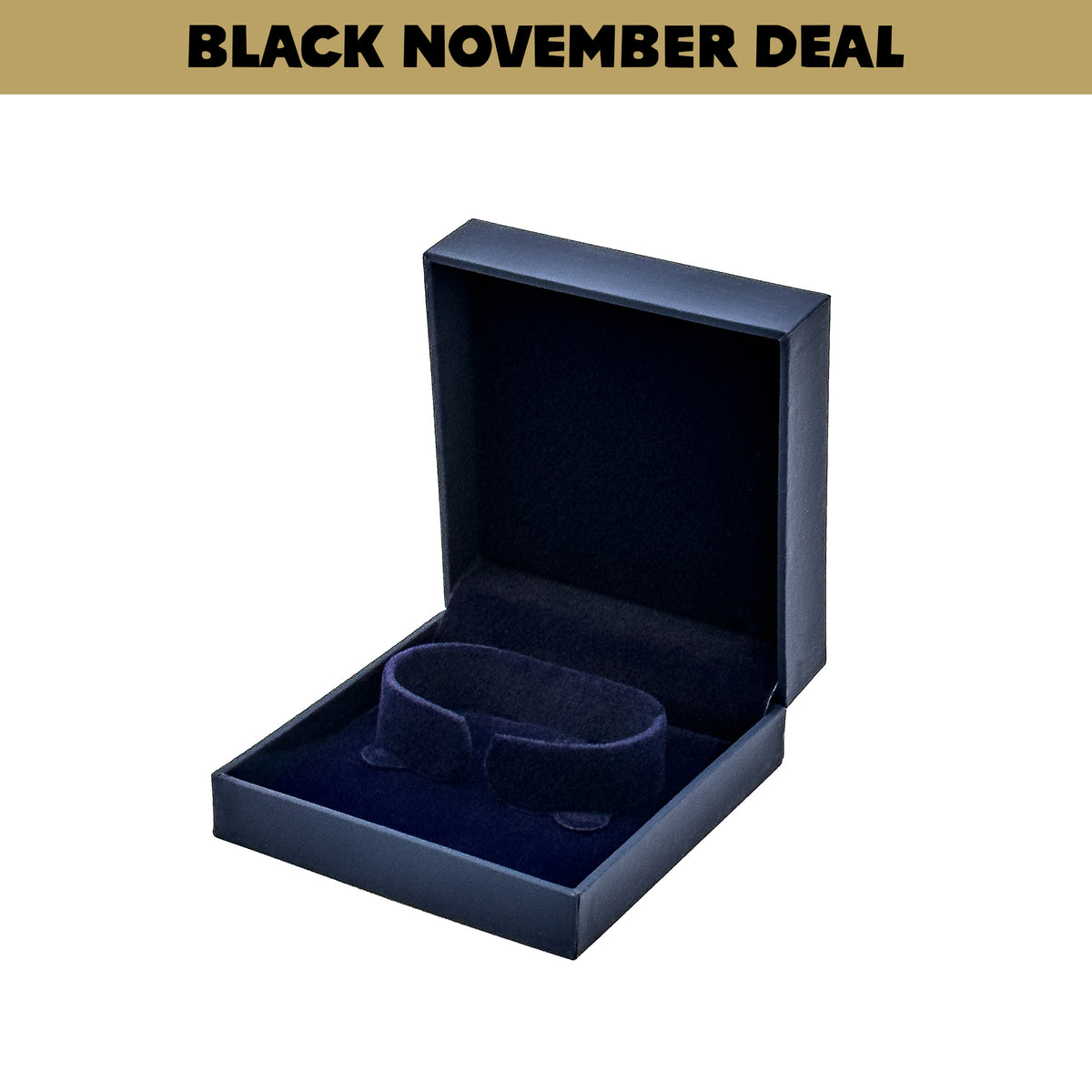 Oxford Watch / Bangle | Premium Soft-Touch Case with Suede Interior (Pack of 10)