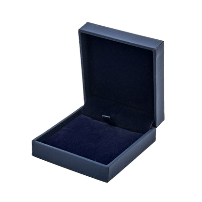 Oxford Flat Earring / Pendant | Premium Soft-Touch Case with Suede Interior (Pack of 12)
