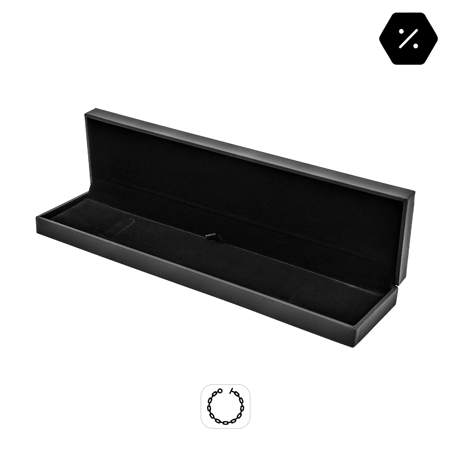 Oxford Bracelet | Premium Soft-Touch Case with Suede Interior (Pack of 10)